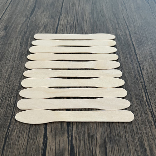 Wholesale 125mm Disposable Wooden Ice Cream Spoon in Bulk