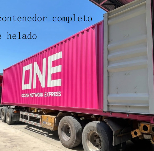 Éxito en el embarque: Contenedor con palitos y cucharas de helado personalizados rumbo a España