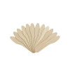 Bulk 90mm Wooden Ice Cream Tasting Spoons | Disposable Eco-Friendly Mini Spoons