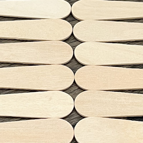 Bulk 90mm Wooden Ice Cream Tasting Spoons | Disposable Eco-Friendly Mini Spoons