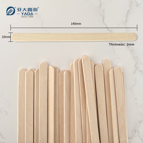 Palitos de Helado de Madera de Abedul 140 mm | Fabricante Mayorista