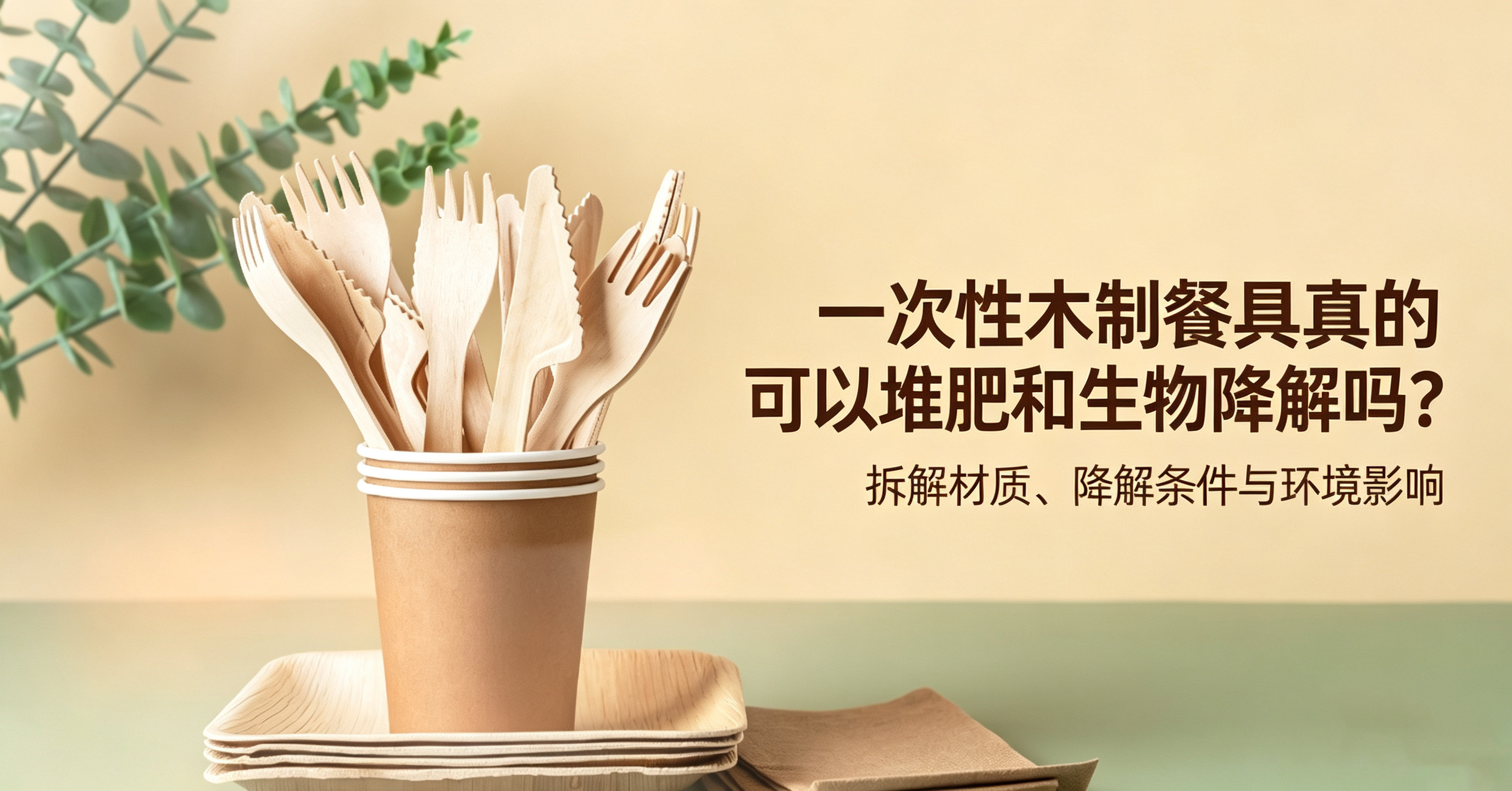 一次性木制餐具真的可以堆肥和生物降解吗？