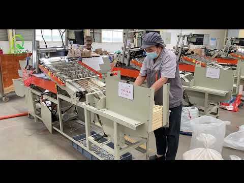Ice cream stick production line at YADA clean workshop