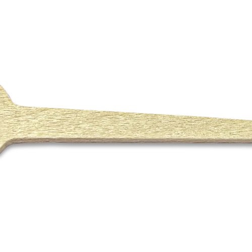 Disposable Wooden Chip Forks Wholesale | 102mm Natural Birch Wood Biodegradable Fruit Forks