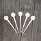 Disposable Wooden Chip Forks Wholesale | 102mm Natural Birch Wood Biodegradable Fruit Forks