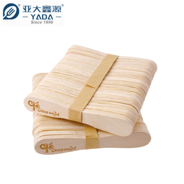 94 mm wooden ice cream spoons wholesale for use in ice cream machines