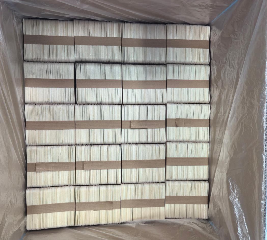 10000pcs 94mm ice cream spoon in carton