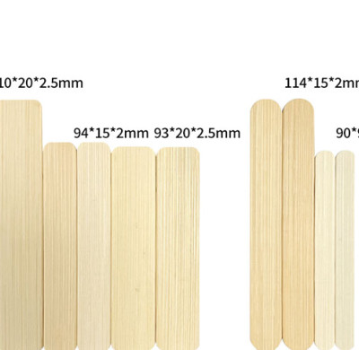 Wholesale of Eco-friendly Bamboo Popsicle Sticks in Various Sizes