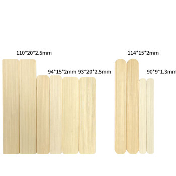 Wholesale of Eco-friendly Bamboo Popsicle Sticks in Various Sizes