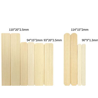 Wholesale of Eco-friendly Bamboo Popsicle Sticks in Various Sizes