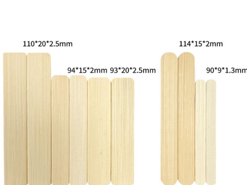 Wholesale of Eco-friendly Bamboo Popsicle Sticks in Various Sizes