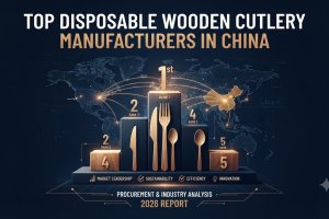 Top 10 Disposable Wooden Cutlery Manufacturers in China 2026: How to Choose a Reliable Factory