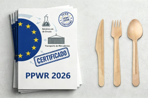 PPWR 2026: Novas Regras para Talheres Descartáveis de Bambu e Madeira