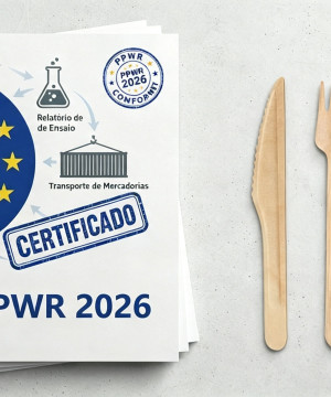 PPWR 2026: Novas Regras para Talheres Descartáveis de Bambu e Madeira