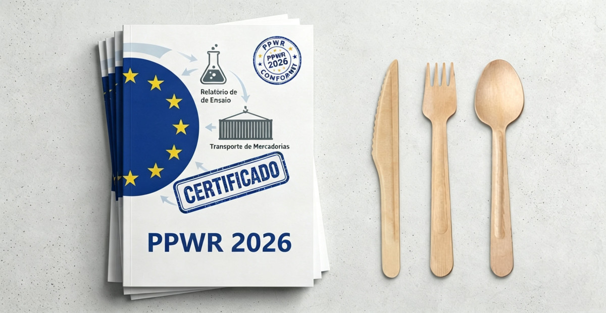 PPWR 2026: Novas Regras para Talheres Descartáveis de Bambu e Madeira