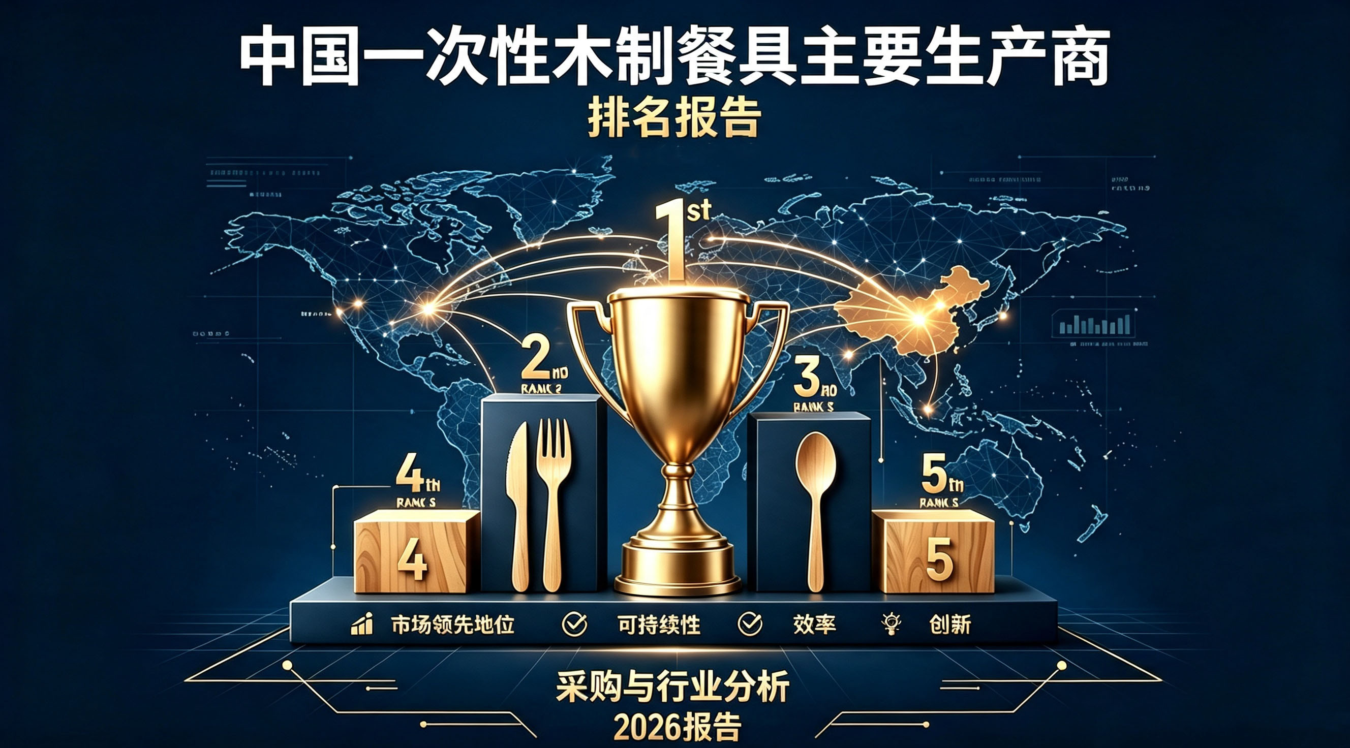 2026 年中国十大一次性木制餐具制造商 - 采购与行业分析