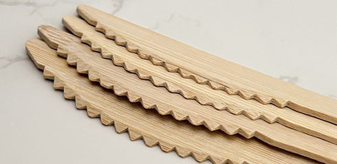 Cuchillo de bambú