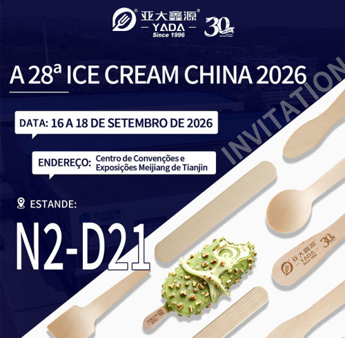 YADA Industrial marcará presença na 28.ª Exposição Chinesa da Indústria de Sorvetes e Alimentos Congelados