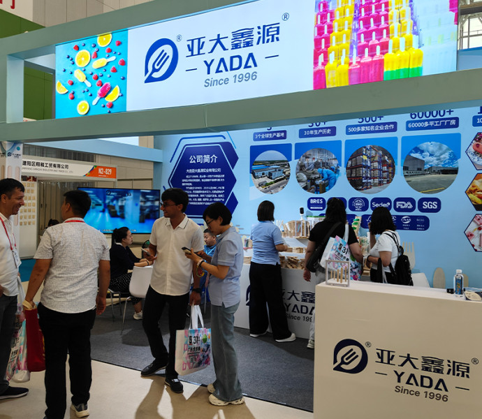 La 28.ª Expo de Helados y Alimentos Congelados de China está en marcha: el stand de YADA Industrail recibe compradores nacionales e internacionales