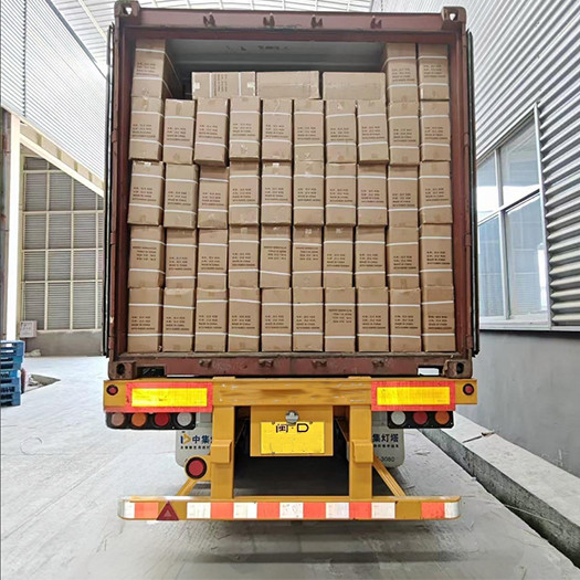 Full container shipment of custom bamboo skewers, 1,800 cartons