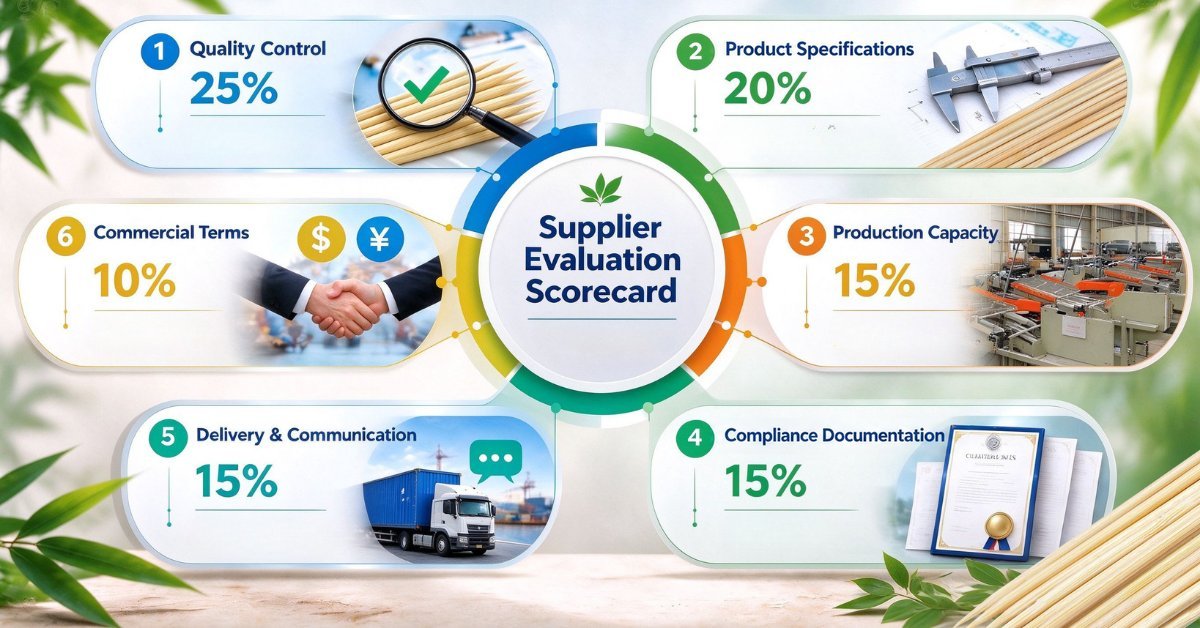 How to Choose a Bamboo Skewer Supplier in China: A B2B Sourcing Guide (2026)