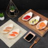 ¿Cómo crean los restaurantes japoneses su propia vajilla de madera desechable y exclusiva?