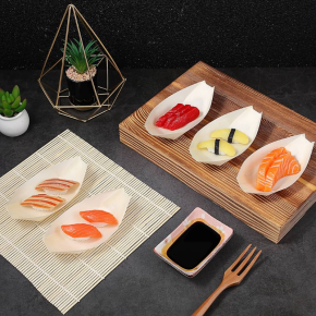 ¿Cómo crean los restaurantes japoneses su propia vajilla de madera desechable y exclusiva?