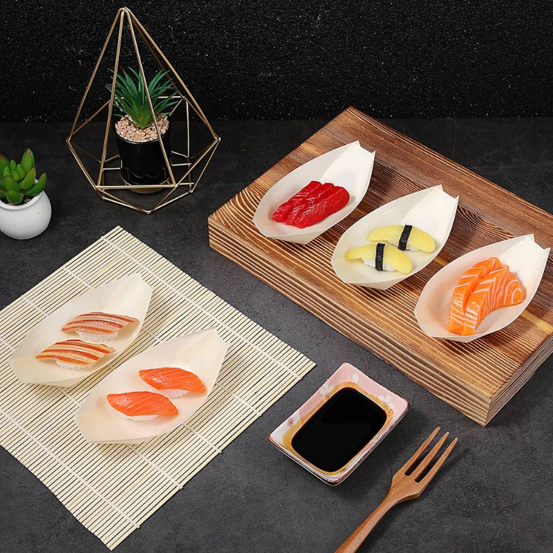 How Japanese restaurants create their own exclusive disposable wooden tableware?
