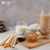12×200mm Pinewood Boba Straws Wholesale | Disposable Pearl Milk Tea Straws | Wooden Bubble Tea Straw