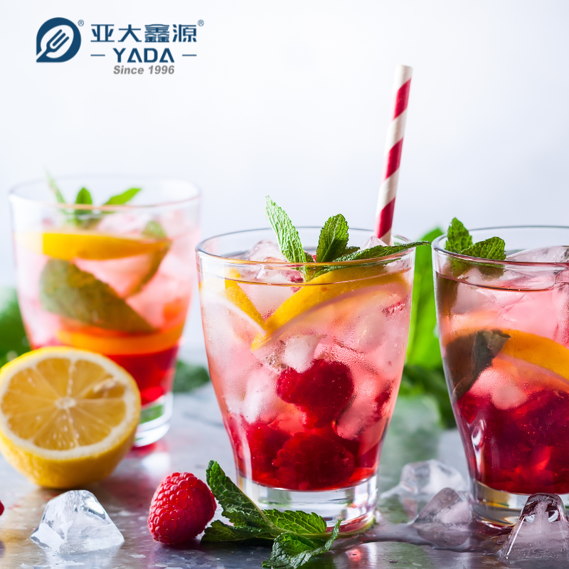 一次性红白条纹纸吸管
