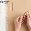 70毫米不易破碎木质美甲棒批发 | 一次性双头木质角质层推刀