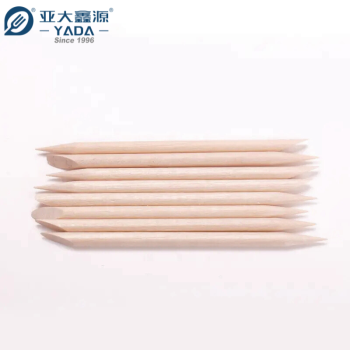 70mm Non-Breakable Wooden Manicure Sticks Wholesale | Disposable Double-Head Wooden Cuticle Pusher