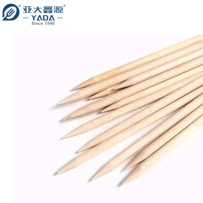 70mm Non-Breakable Wooden Manicure Sticks Wholesale | Disposable Double-Head Wooden Cuticle Pusher