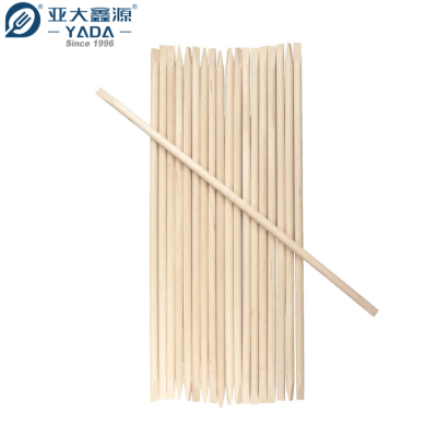 178mm Shovel Head Wooden Manicure Stick Wholesale | 7'' Double-Head Disposable Wooden Cuticle Pusher
