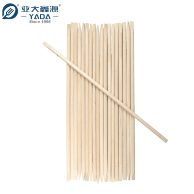178mm Shovel Head Wooden Manicure Stick Wholesale | 7'' Double-Head Disposable Wooden Cuticle Pusher