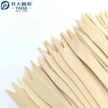 85mm Wooden Chip Forks Wholesale | Birch Wood French Fry Fork | Bulk Sale Disposable Mini Fruit Fork