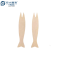 95mm Fish-shaped Wooden Chip Forks Wholesale | Birch Wood French Fry Forks | Wooden Mini Fruit Forks