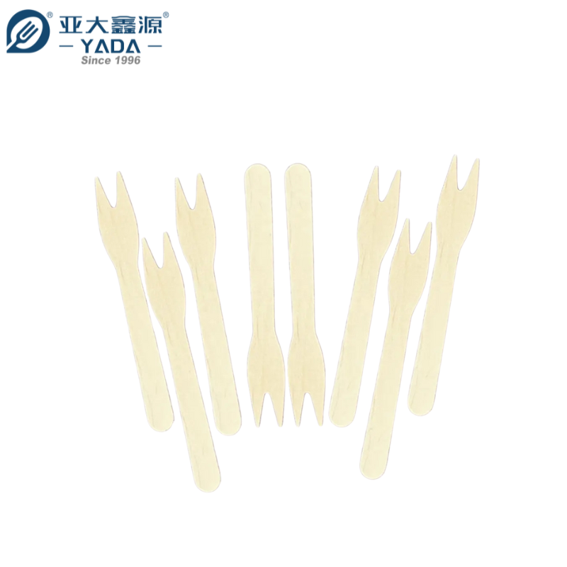Bulk Sale 120mm Wooden Mini Fruit Forks