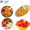 120mm Disposable Wooden Chip Forks Wholesale | Bulk Eco-friendly Biodegradable Fruit Forks for Party