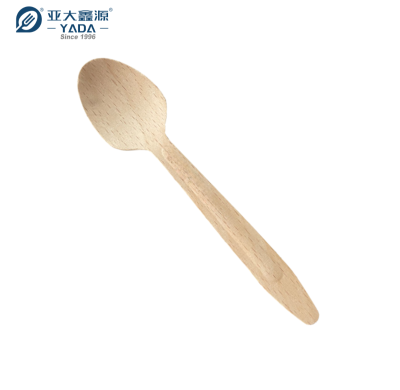 Cucharas desechables de madera de haya de 165 mm al por mayor | Compra al por mayor de cucharas de madera ecológicas y sostenibles YD-A3B