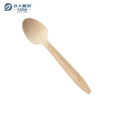 Cucharas desechables de madera de haya de 165 mm al por mayor | Compra al por mayor de cucharas de madera ecológicas y sostenibles YD-A3B