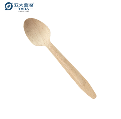 Cucharas desechables de madera de haya de 165 mm al por mayor | Compra al por mayor de cucharas de madera ecológicas y sostenibles YD-A3B