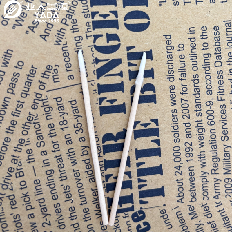 Wooden Cotton Swab Manicure Sticks
