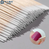 YADA 65mm Disposable Wooden Cotton Swab Manicure Sticks | Birch Single-tip Cotton Sticks for Manicure | Beauty, Make-up