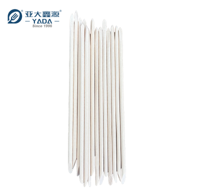 150mm Double-ended Wooden Manicure Sticks | Eco-Friendly Disposable Nail Tools | OEM Available