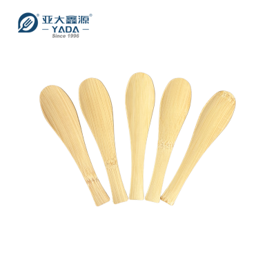 Disposable Bamboo Soup Spoon Wholesale | YADA Eco-friendly Bamboo Spoon 137mm|  OEM & ODM Available | Custom Logo & Packaging Options | Ideal for Restaurants, Events, and Food Service