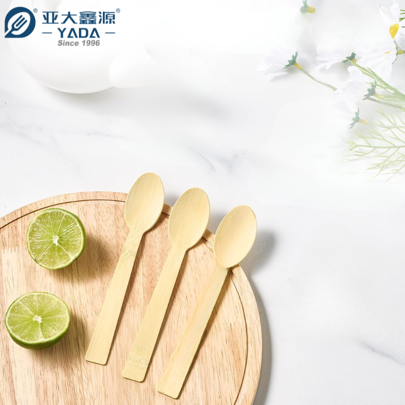 Colher de bambu descartável Preço por atacado
