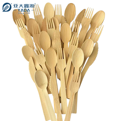 亚大鑫源 YD-BC 环保可降解可堆肥 一次性竹餐具批发 | 170mm 竹餐具批发 | 一次性餐饮用品供应商 | 批发一次性竹刀叉勺