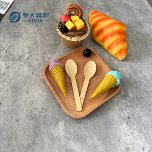 Mayorista Cucharas de Bambú Desechables | YADA Cucharas de Bambú Ecológicas de 110mm para Helados | Disponible OEM y ODM | Logotipo Personalizado y Opciones de Embalaje | Ideal para Restaurantes, Eventos y Servicios de Alimentación