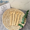 YADA 6.69"Cucharatenedores de Bambú Desechables para Catering al por Mayor – Utensilios Compostables, Ecológicos y Personalizables